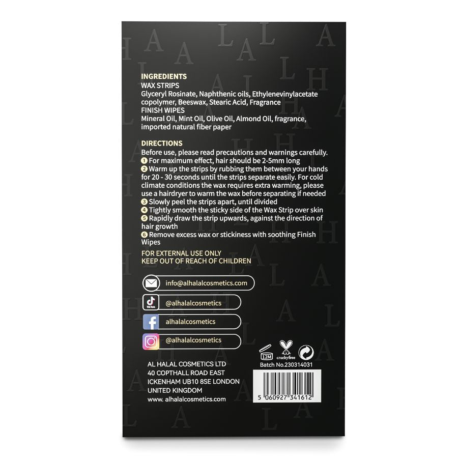 AL-302 RAHEEN BODY WAX STRIP