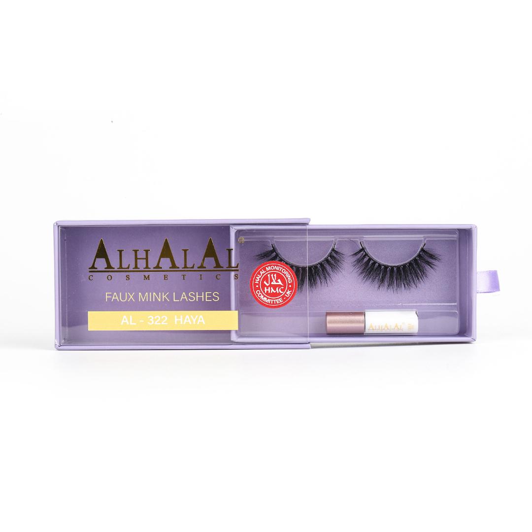 AL-322 HAYA (D007) FAUX MINK LASHES