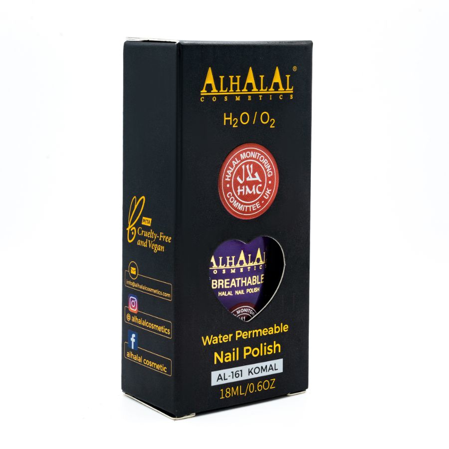 AL-161 KOMAL WATER PERMEABLE NAIL POLISH